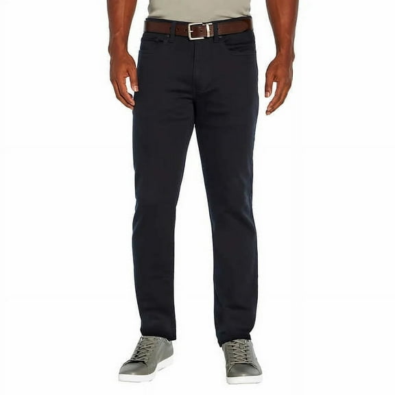 Banana Republic Men’s 5 Pocket Pants (True Black, 34x30)