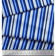 thumbnail image 3 of Soimoi Cotton Duck Fabric Vertical Stripe Printed Fabric 1 Yard 42 Inch Wide, 3 of 3