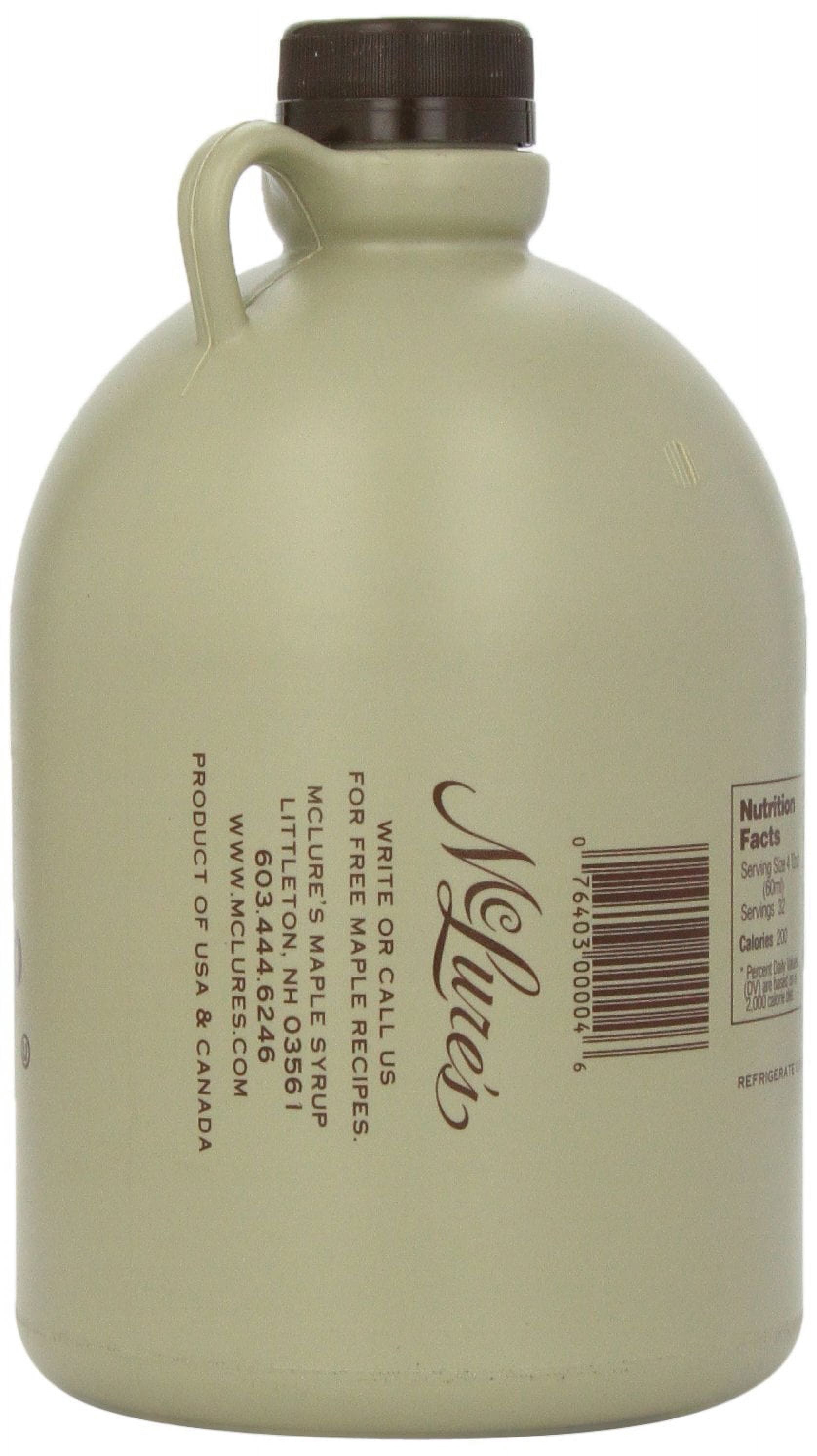 Mclure's Pure Grade A Very Dark New England Maple Syrup | Kosher | 64 fl. oz.