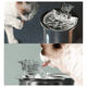 thumbnail image 2 of 2.2l Bebedero LAb.G Fuente Para Gatos Perros Acero Inoxidable, 2 of 5