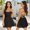 Black, variant on Pajamas for Women,Womens Pajamas,Open Back,Cropped,Comfort Fit,Short,White,S