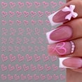 thumbnail image 4 of Quezadyl 8 hojas de stickers para uñas con corazones 3D para San Valentín, 4 of 9