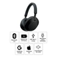 thumbnail image 2 of Audífonos bluetooth on ear Sony WH-1000XM5 cancelación de ruido, hasta 30 horas, con IA negro negro, 2 of 3