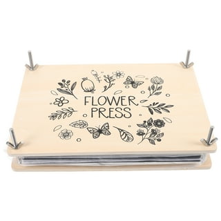Quickly Microwave Flower Press Kit, 4 Layers 7.5 Flower Pressing