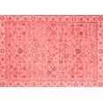 thumbnail image 1 of Ahgly Company Machine Washable Indoor Rectangle Oriental Red Traditional Area Rugs, 7' x 9', 1 of 4