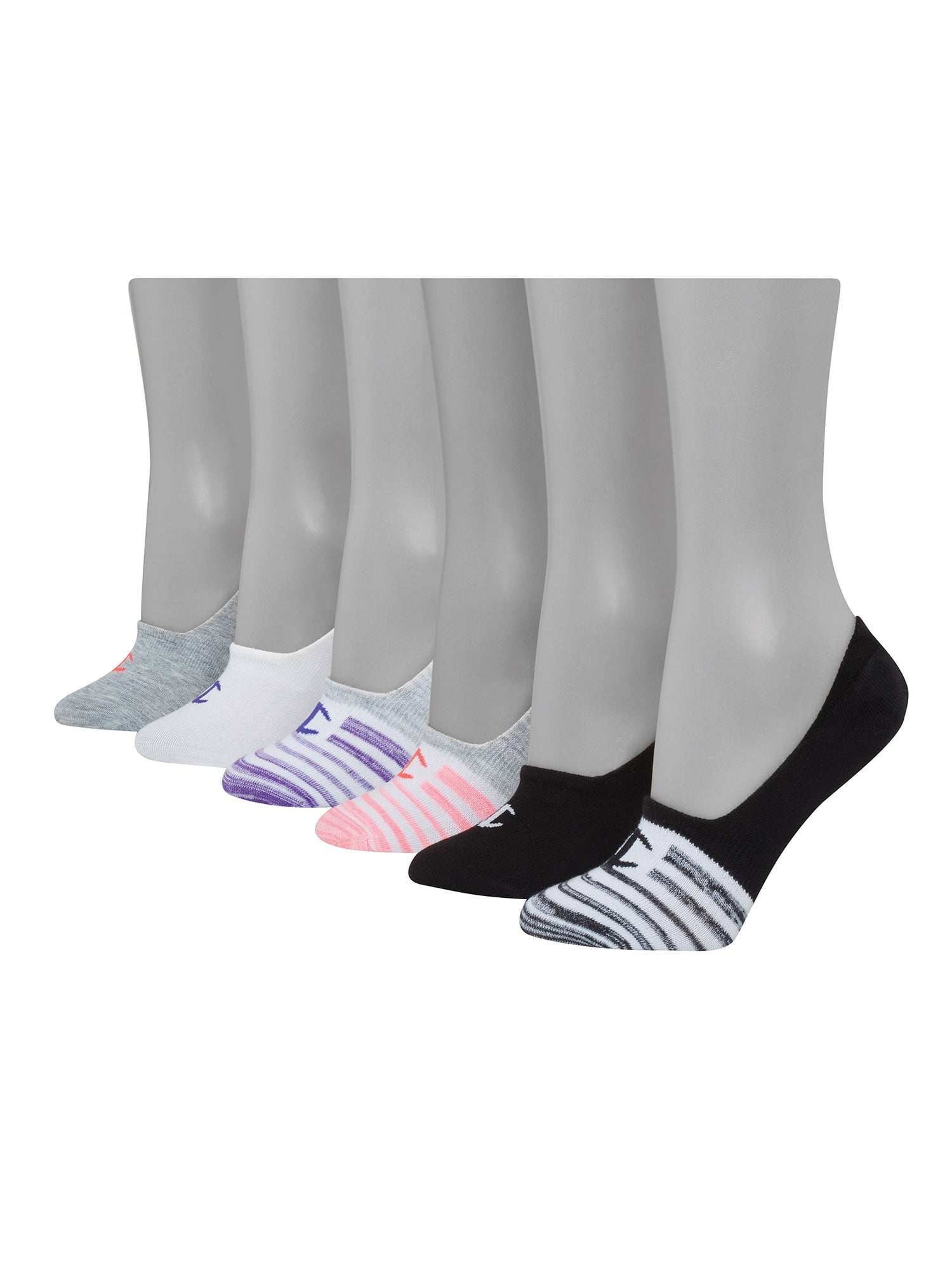 Womens Invisible Socks Ladies Summer Socks Shoe Liner Girl Footsies 6-12 Pair 