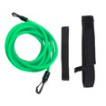 thumbnail image 1 of jinwen 4 Meters Swimming Resistance Training Belt with Adjustable Waist Belt Elastic Green 10mm, 1 of 9