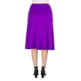 thumbnail image 3 of Maternity Elastic Waist Knee Length A Line Skirt, 3 of 8
