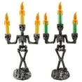 thumbnail image 5 of Skeleton Candle Lamp-Halloween Decorations-Halloween Skeleton Candelabra Decorations Led Light Up Candle Holder with Flashing Colored Theme for Home Tabletop, 5 of 6