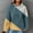 Navy, variant on Elvqul Sweatshirts for Women Pullover Hooded Hoodies Long Sleeve Loose Fit Juniors Tops Color Block