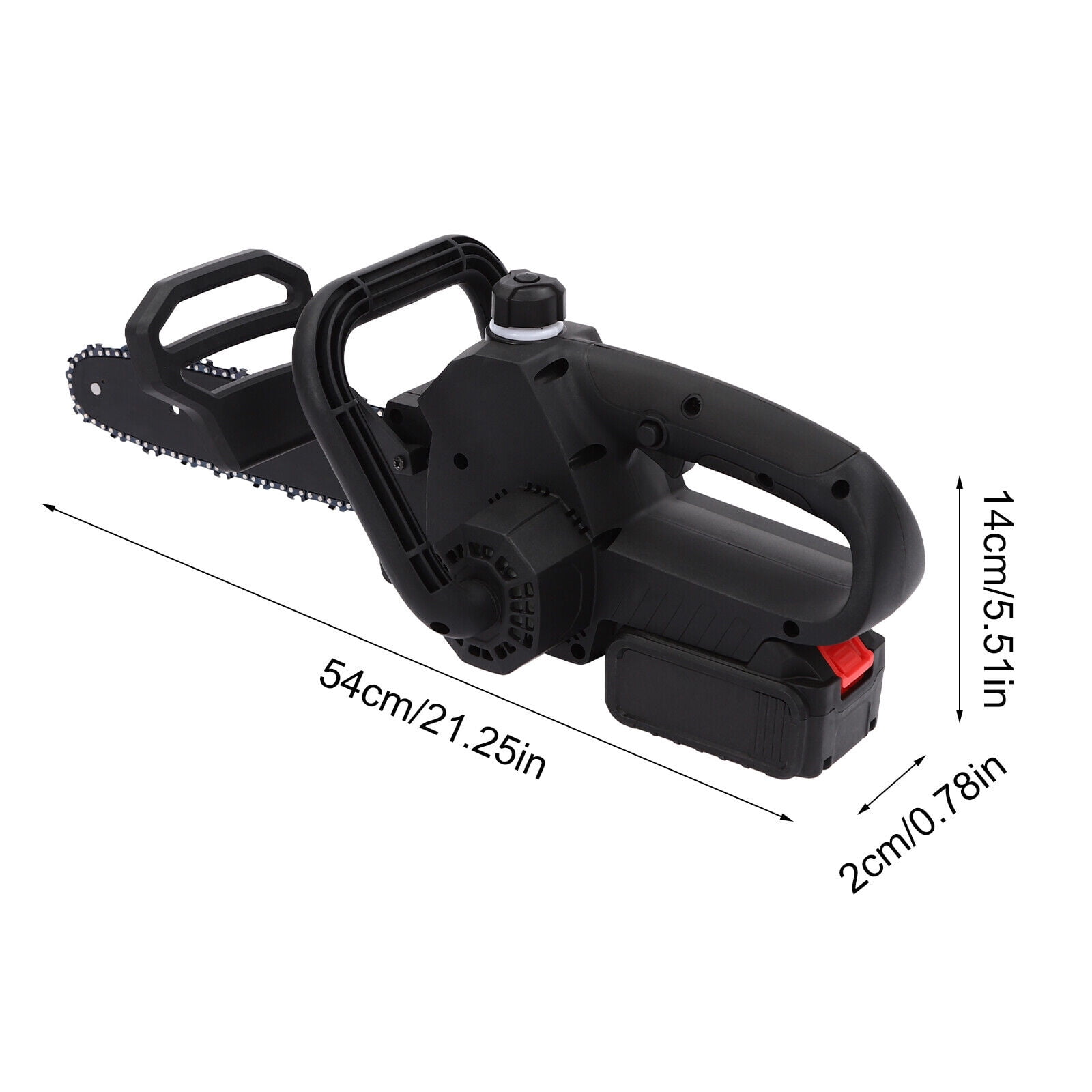 Cordless Electric Chainsaw with Battery And Charger 21v Portable Cordless Chainsaw Garden Handheld Pruning Shears Chain Saw for Tree Trimming