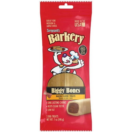 Sergeants Pet Care Products 82224 Bacon Biggy Bones