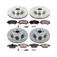thumbnail image 3 of Power Stop Front and Rear Stock Replacement Brake Pad and Rotor Kit KOE6604, 3 of 8