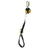 MSA 10157833 Workman Mini Personal Fall Limiter, Single-Leg, Tieback, FP5K Snap Hook, CSA, 9' Length