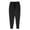 Black, variant on Mens Sweatpants Slim Straight Workout Joggers Side Zipper Hem Athletic Trousers Ice Silk Breathable Gym Sweat Pants with Pockets Beige M