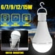 thumbnail image 3 of Bombilla LED de emergencia E27, bombillas de luz de emergencia, batería de respaldo, recargable, portátil, para corte de energía, hogar, huracán, 3 of 4