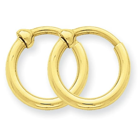 earrings pierced non hoop gold 14kt yellow round 2mm 2in x93 ears