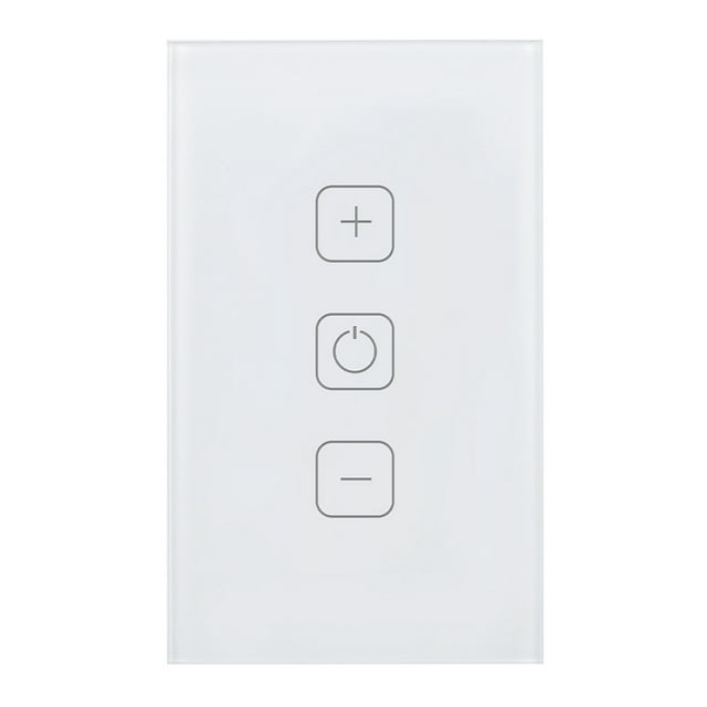 Atenuador Inteligente Táctil WiFi 1 Circuito Compatible con App móvil y Asistentes de voz Tecnolite