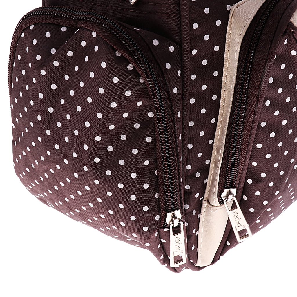 LeeQinersw Diaper Bag, Baby Bag, Nappy Bag, Care Bag, Travel Bag, Mummy Carrier, Baby Bag, Brown