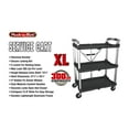 thumbnail image 5 of Olympia Tools 85-189 Pack n Roll XL Collapsible Storage Service Cart with Wheels, 5 of 5