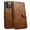 Brown, variant on Wallet Case for iPhone 12 Pro/iPhone 12 for Business Women Men, Allytech Card Holder Pocket PU Leather TPU Back Flip Kickstand Magnetic Closure Cover for iPhone 12 Pro/iPhone 12 6.1 inch 2020, Blue