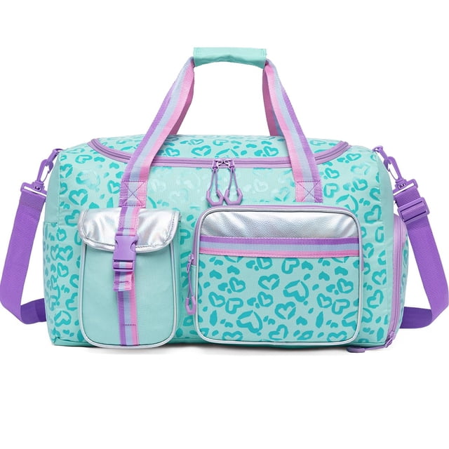 Bolsa de viaje Oruiji para niños, niñas y mujeres con compartimento para zapatos de 20 x 11 x 8,2 cm