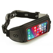 Sporteer Kinetic K1 Universal Running Belt Case Waist Pack - Touch-Screen Window - Compatible with Nearly All Mobile Phones and Cases
