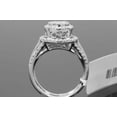 thumbnail image 4 of 10K WHITE GOLD 1.25 CARAT WOMENS REAL DIAMOND ENGAGEMENT RING WEDDING BAND SET, 4 of 6