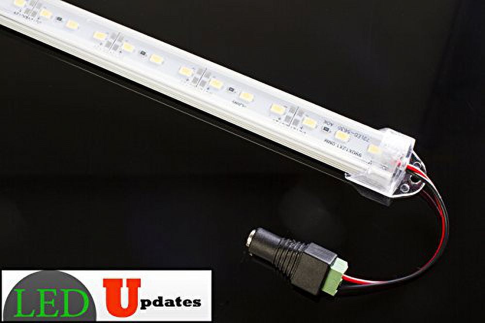 LEDupdates 2pcs 20" LED kitchen Under Cabinet Light Warm white with UL Ac Adapter