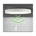 thumbnail image 1 of Outdoor/Indoor Fixture for Balcony, Garage, Hallway, Auto-On, 6000K Brightness, Easy Install Round Lamp Motion Sensor LED Ceiling Light, 1 of 1
