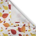 thumbnail image 4 of Ambesonne Colorful Valance Pack of 2, Seasonal Fall Leaves, 54"X12", Red Orange Yellow, 4 of 5