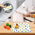 thumbnail image 4 of Ryvnso Summer Pineapples Dish Drying Mat for Kitchen Countertop 18x24 Large Dish Pad Drainer Rack Dish Sink Mats, 4 of 7