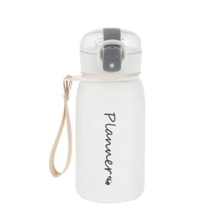 

Plastic Frosted Water Cup Portable Water Drinking Bottle Summer Water Bottle