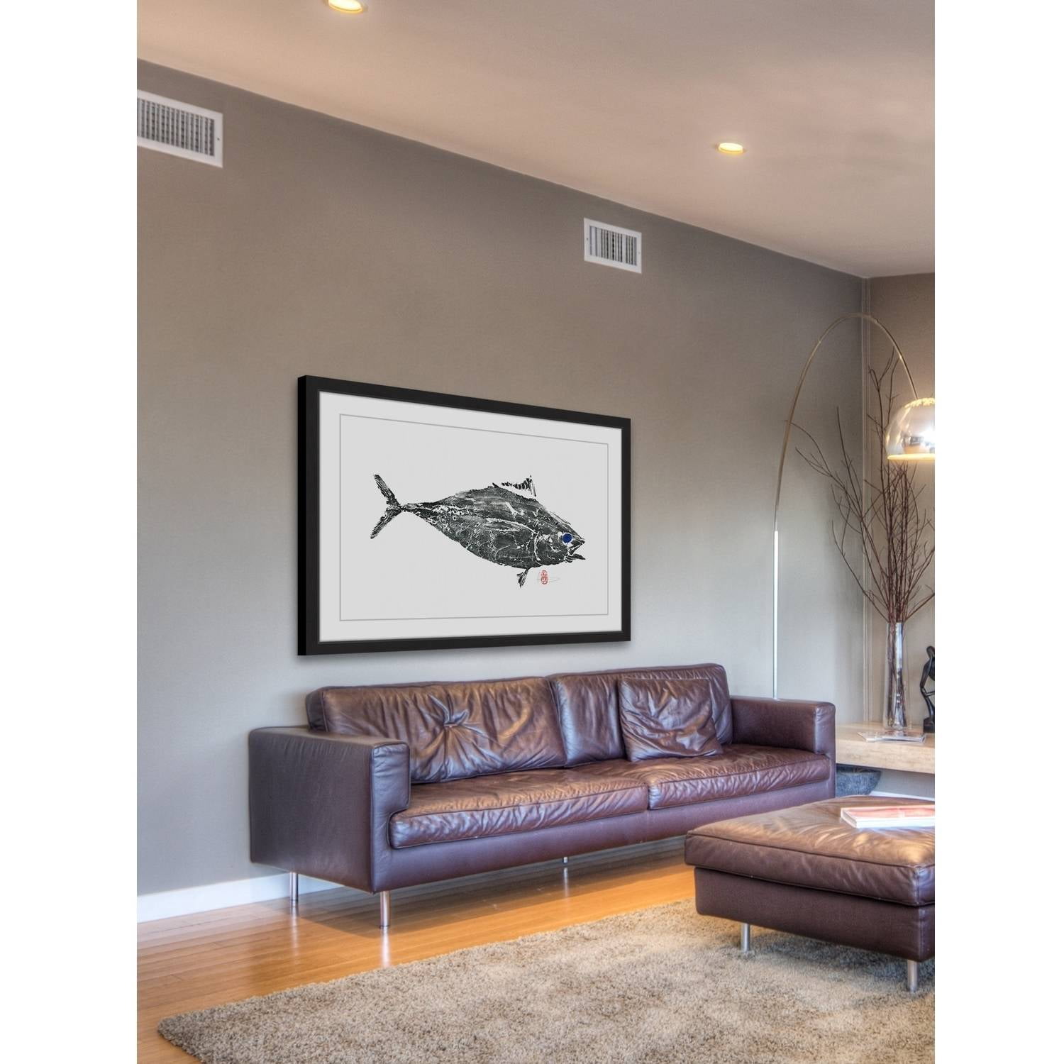 "Bonnito Tuna" Framed Painting Print