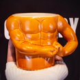 thumbnail image 2 of freestylehome Ceramic Coffee Mug Muscle Bust Muscle Bust for Father's Day Kitchen Only Mug, 2 of 9