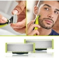 thumbnail image 2 of Pack of 3 | Replacement Blades For Electric Trimmer | Compatible with Philips OneBlade, 2 of 6