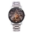 thumbnail image 4 of Wrist Watch Analog Watch Metal Bracelet Lovers Watch Band Collection For Gift Home, 4 of 8