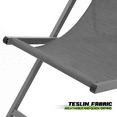 thumbnail image 4 of Magshion Foldable Beach Chairs Set of 2, Aluminum Frame Camping Seats with Adjustable Backrest, Dark Gray, 4 of 9