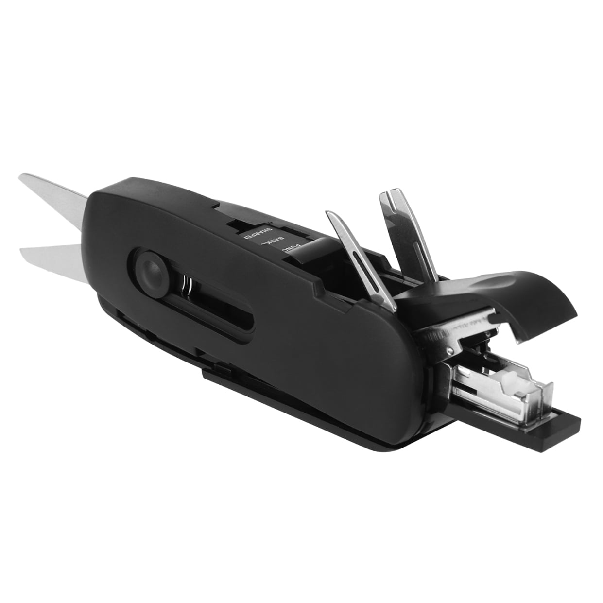 Tineasur Multifunctional Office Tool Portable Office Tool Kit Black 1Pcs Birthday