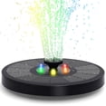 thumbnail image 1 of Solar Light Battery Powered Outdoor Swimming Pool Led Suspended Light 3w Floating Water Fountain Solar Fountain Battery Powered, 1 of 5
