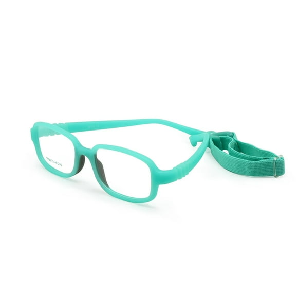 Children Glasses Frame with Strap One-piece No Screw 4-6Y Flexible Optical Boys Girls Glasses Size 46/16