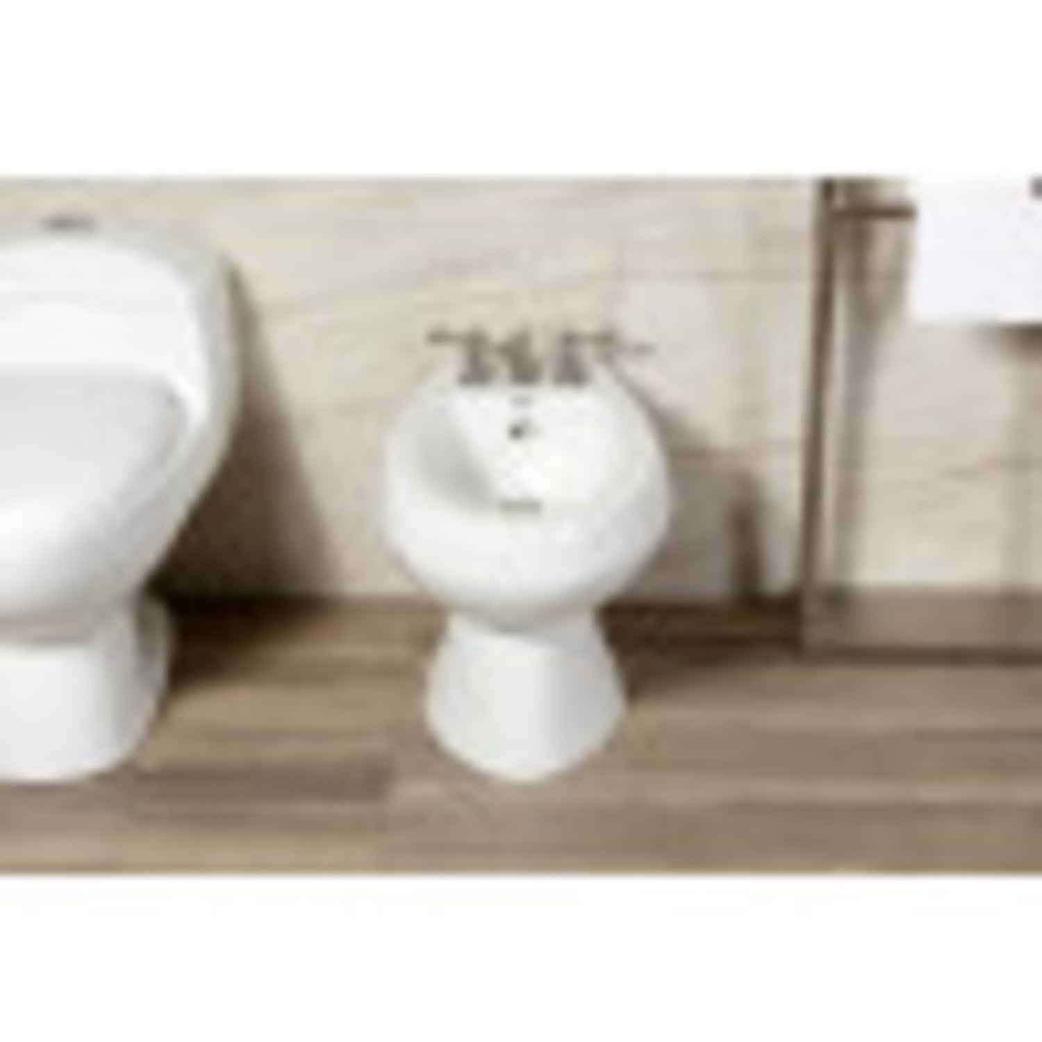 Kingston Brass KB328AL Victorian Three-Handle Bidet Faucet, Brushed Nickel