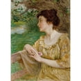 thumbnail image 2 of Edward Henry Potthast 14x18 Gold Ornate Wood Frame and Double Matted Museum Art Print Titled - Summer, 2 of 4