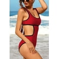thumbnail image 4 of Alove Women Cut out Monokini One Piece Gorgeous Bathing Suit Swimsuit, 4 of 6