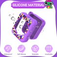 thumbnail image 4 of Funda Qoosea para juguete interactivo Bitzee, digital para mascotas, color morado, 4 of 7