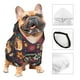 thumbnail image 3 of Balery Skulls and Flowers Sudadera con Capucha para Perros Pequeños – Ropa para Mascotas, Disfraz para Perros y Gatos, Ideal para Fiestas y Cosplay-Small, 3 of 7