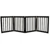 Dynamic Accents 42421 - 27 Inch 4 Panel Free Standing EZ Gate - Black