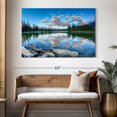 thumbnail image 3 of Elephant Stock Pyramid Lake Wall Art - Horizontal Canvas Wall Art - Living Room Wall Decor - Photography Nature Canvas - Blue And Green Decor - 51" x 34", 3 of 8