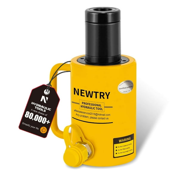 Cilindro hidráulico hueco NEWTRY de 20 toneladas y 50 mm de carrera