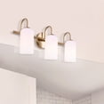 thumbnail image 3 of IVL1130A03GD Canarm Inc Novalee - 3 Light Bath Vanity-9.75 Inches Tall and 6.5 Inches Wide, 3 of 4